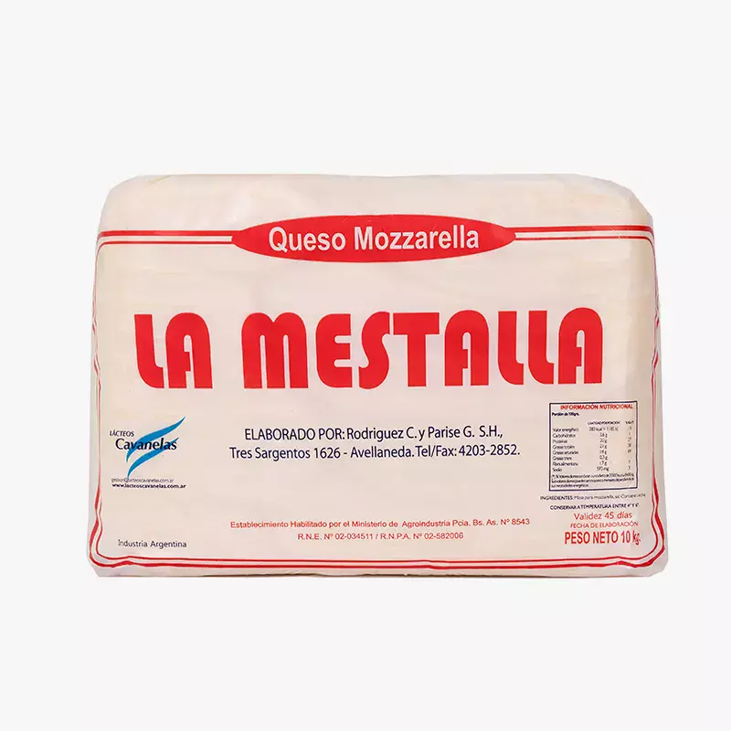 Queso Mozzarella La Mestalla